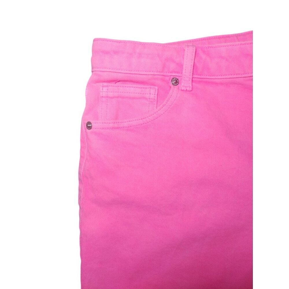 Cat & Jack Girls' Pink Stretch Denim Shorts XXLG/16/18 NWT. - Picture 7 of 9